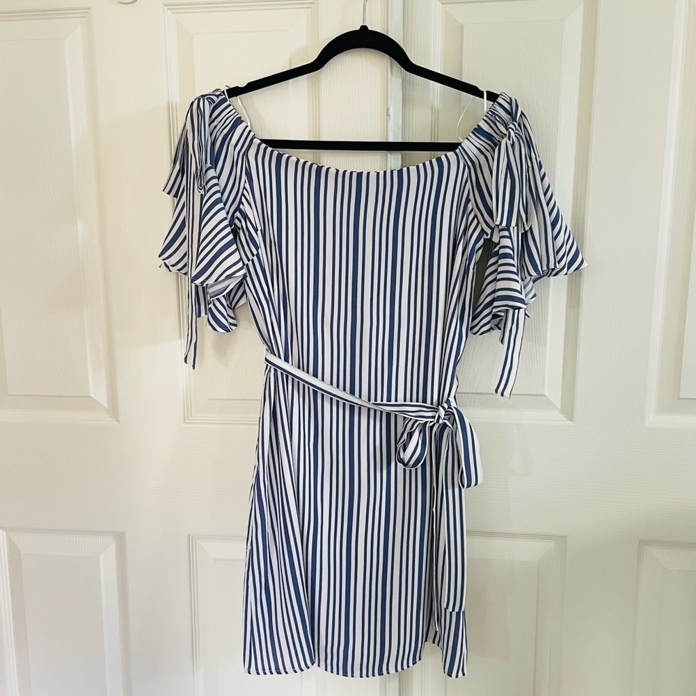 Banana Republic Off The Shoulders Dress Sz M